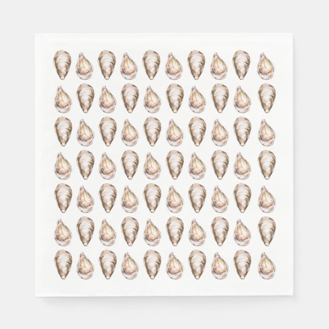 Watercolor Coastal Seascape Wedding  Serviette (Vorderseite)