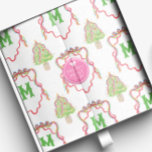 Watercolor Confetti Christmas Trees Monogram Wappe Seidenpapier<br><div class="desc">PreppyPrint.com - Feiern Sie Weihnachten im Stil! Fügen Sie Ihre personalisierte Touch hinzu. Übertragen Sie dieses Design auch auf die Produkte Ihrer Wahl! Bitte besuchen Sie meinen Designer-Shop, PreppyPrint.com, um die Dinge zu koordinieren.</div>