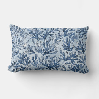 Watercolor Coral Lendenkissen