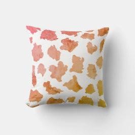 Watercolor Cow Skin Pattern Kissen