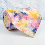 Watercolor Custom Necktie Krawatte<br><div class="desc">A beautiful and unique necktie featuring a delicate watercolor design. Perfect for adding a touch of sophistication and personality to any outfit. This custom tie makes a thoughtful gift for any occasion.</div>
