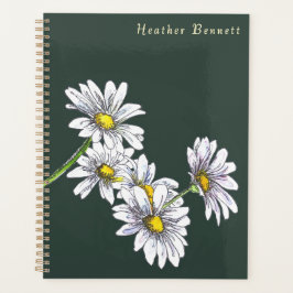 Watercolor Daisy Floral Boho Christmas Gift