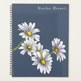 Watercolor Daisy Floral Boho Christmas Gift