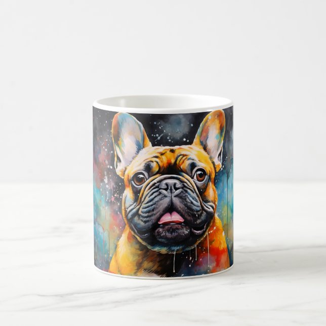 Watercolor Dog Mug Wrap (Centre)