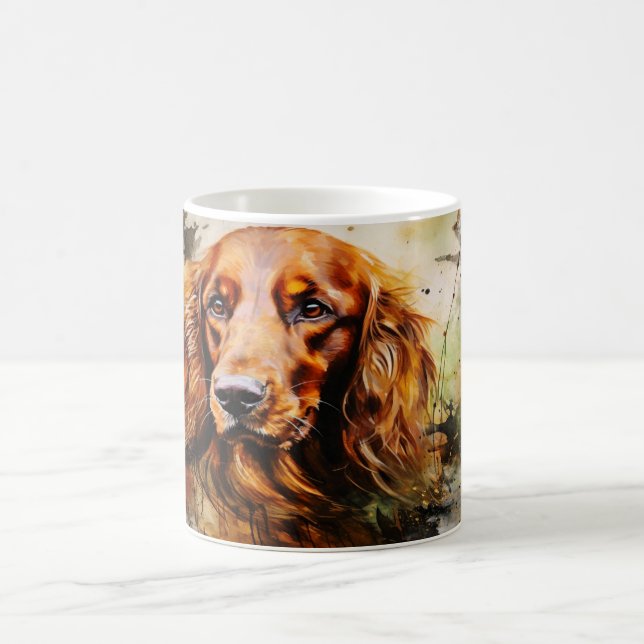Watercolor Dog Mug Wrap (Centre)