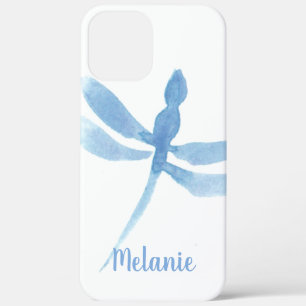 Watercolor Dragonfly Mit Monogramm Case-Mate iPhone Hülle