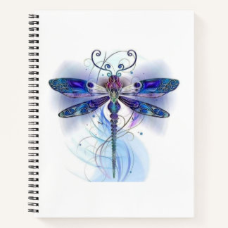 Watercolor Dragonfly-Notebook Notizbuch
