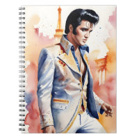Watercolor Elvis Presley