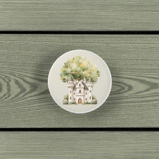 Watercolor Fairytale Princess Whimsical Keramikknauf