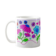 Watercolor Floral Gift Mug