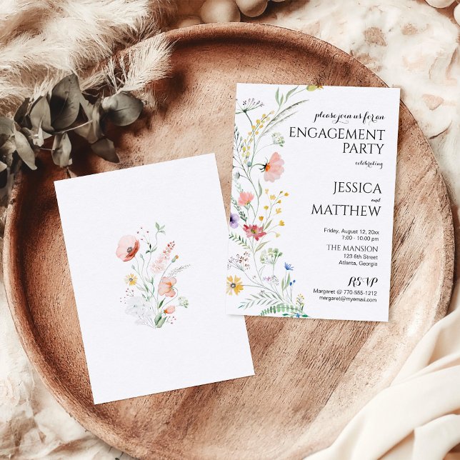 Watercolor Flowers Engagement Party (Von Creator hochgeladen)