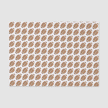 Watercolor Football Pattern