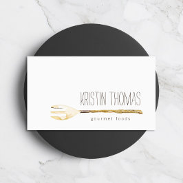 Watercolor Fork Catering, Chef, Carte de visite al