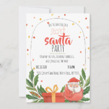Watercolor-Geheim-Santa-Weihnachtsfeier 
