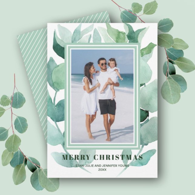 Watercolor Grüne Weihnachten Foto (Von Creator hochgeladen)