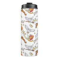 Watercolor GRYFFINDOR™ Hedwig-Muster