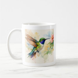 Watercolor Hummingbird Kaffeetasse