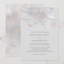 Watercolor Iris Wedding Einladung