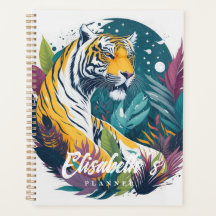 Watercolor Jungle Tiger
