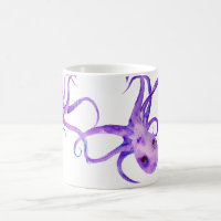 Watercolor-Kraken-Tasse