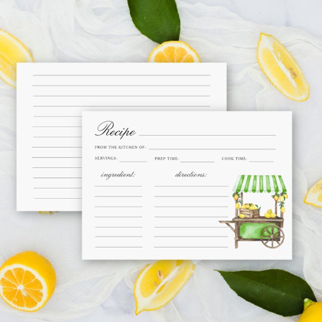 Watercolor lemon citrus Bridal shower (Von Creator hochgeladen)