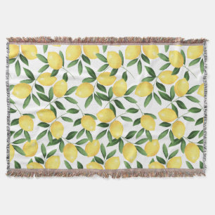 WATERCOLOR LEMONS DECKE