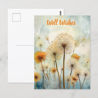 Watercolor-Leuchter Postkarte