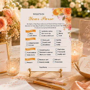 Watercolor Love auf den ersten Spritzer Brautparty Flyer