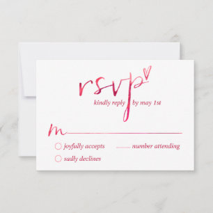 Watercolor Love is Love Gay RSVP Cartes