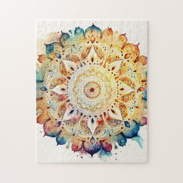 Watercolor Mandala (Vertikal)