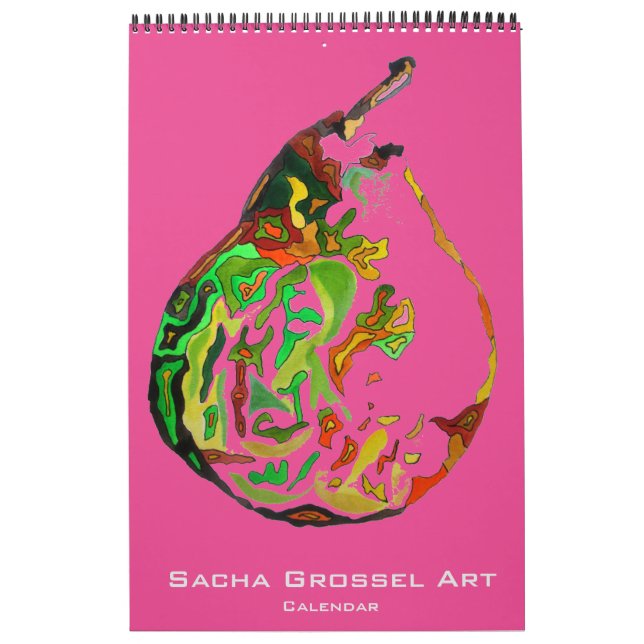 Watercolor Moderne Kunst Kalender von Sacha Grosse (Titelbild)