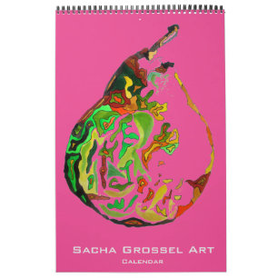 Watercolor Moderne Kunst Kalender von Sacha Grosse