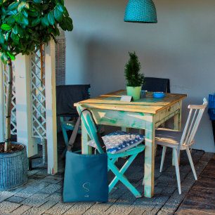 Watercolor Monogramm Brief S Krankenschwester dunk Tragetaschen Mit Langen Trägern