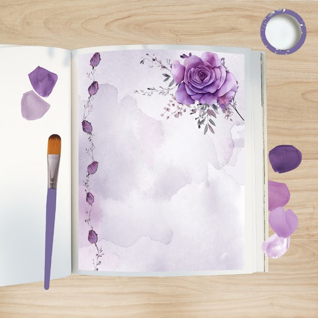 Watercolor Morada Scrapbook (Von Creator hochgeladen)