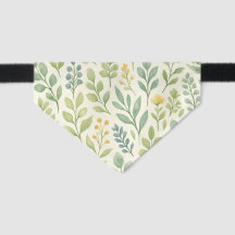 Watercolor Nature Pattern 