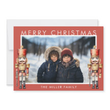 Watercolor Nutcracker Moderne Minimale Weihnachten