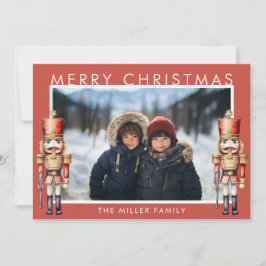 Watercolor Nutcracker Moderne Minimale Weihnachten