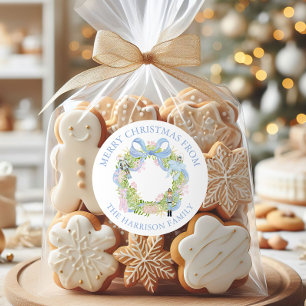 Watercolor Nutcracker-Werbegeschenk Runder Aufkleber