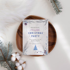 Watercolor Pastel Festive Fête Invitation