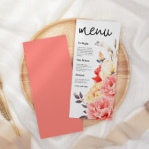 Watercolor Peonies Magnolia