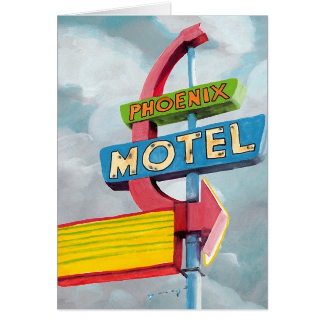 Watercolor Phoenix Motel (Vorne)