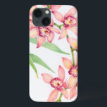 Watercolor Pink Flowers Case-Mate iPhone Hülle<br><div class="desc">Watercolor Pink Flowers Artist: Tim OToole</div>
