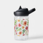 Watercolor Pink Flowers Pattern-69677 Trinkflasche<br><div class="desc">Watercolor Pink Flowers Pattern-69677</div>