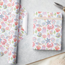 Watercolor Preppy Coastal Merry & Bright