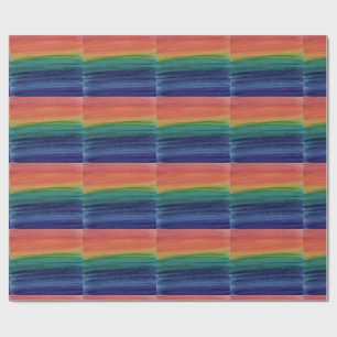 Watercolor Prism Art Wrapping Paper Geschenkpapier