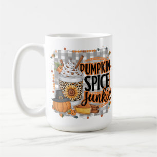 WATERCOLOR PUMPKIN SPICE BEVERAGE & PIE KAFFEETASSE