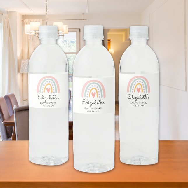 Watercolor Rainbow Baby Shower Girl (Von Creator hochgeladen)