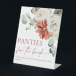 Watercolor Red Winter Christmas Panty Game Sockelschild<br><div class="desc">Watercolor Red Winter Christmas Panty Game</div>