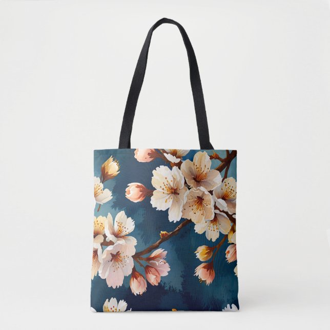 Watercolor Sakura Dreams Tasche (Vorderseite)