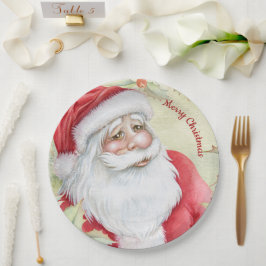 Watercolor Santa Clause Pappteller